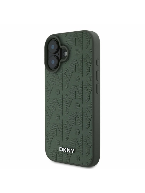 DKNY DKNY PU Bőr Hátlap iPhone 16 Green