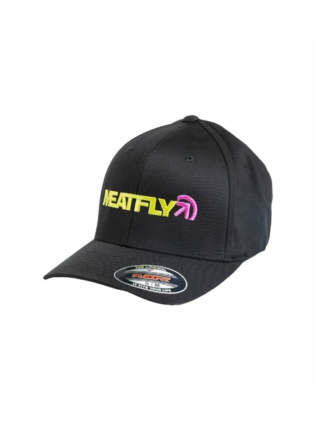 Meatfly Meatfly baseball sapka Zedd Flexfit Lime / Black