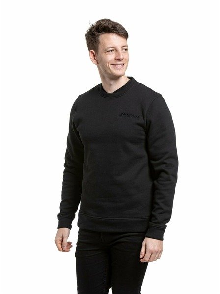 Meatfly Meatfly férfi pulóver Luke Crewneck Black