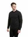Meatfly Meatfly férfi pulóver Luke Crewneck Black
