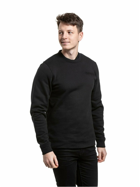 Meatfly Meatfly férfi pulóver Luke Crewneck Black