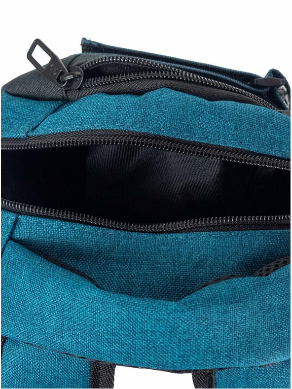 Meatfly Meatfly Levi hátizsák Petrol Heather/Charcoal Heather 10 L