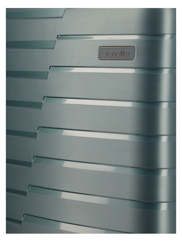 Travelite Travelite Air Base S bővíthető utazóbőrönd Ice blue