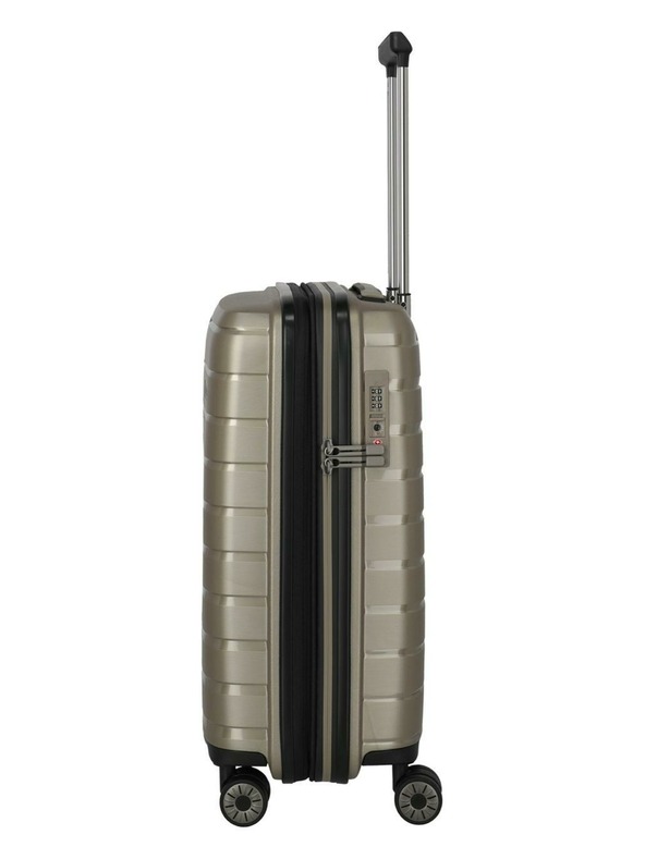 Travelite Travelite Air Base S bővíthető utazóbőrönd Champagne