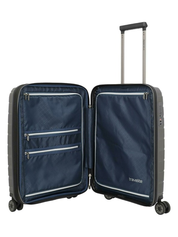 Travelite Travelite Air Base S bővíthető utazóbőrönd Anthracite