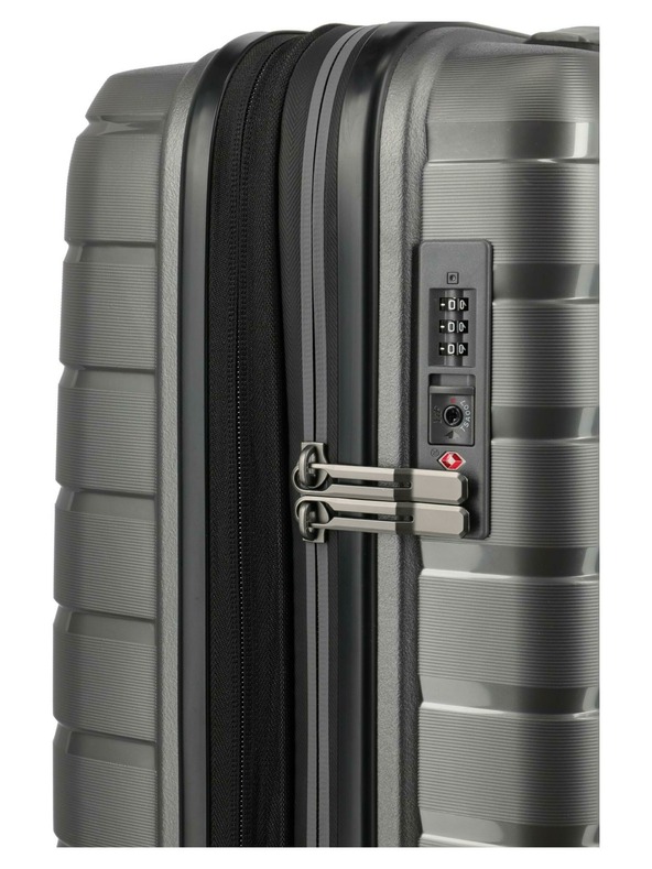 Travelite Travelite Air Base S bővíthető utazóbőrönd Anthracite