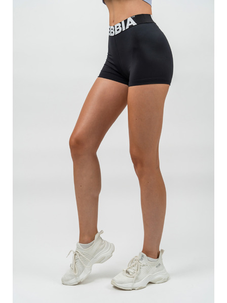 Nebbia GLUTE PUMP fitness rövidnadrág magas derékkal XS, fekete