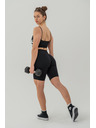 Nebbia 9" SNATCHED leggings rövidnadrág magas derékkal XS, fekete