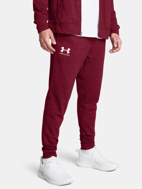 Under Armour Férfi melegítők Under Armour UA Rival Terry Jogger-RED