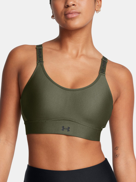 Under Armour Női sportmelltartó Under Armour UA Infinity Mid 2.0 Bra-GRN