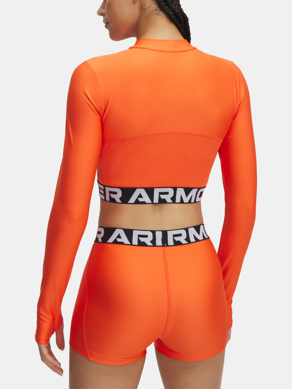 Under Armour Női póló Under Armour HeatGear Rib 1/4 Zip LS