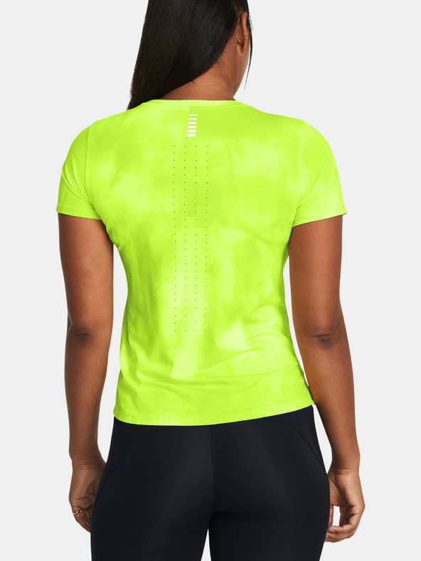 Under Armour Női póló Under Armour UA Launch Elite Printed SS-GRN