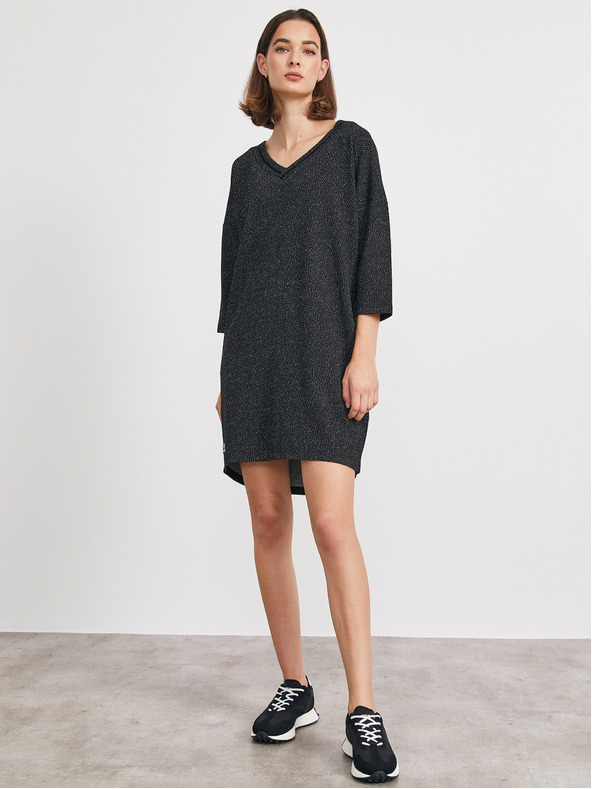 ZOOT.lab Fekete mintás laza ruha METROOPOLIS by ZOOT.lab Eustacia METROOPOLIS by ZOOT.lab Eustacia