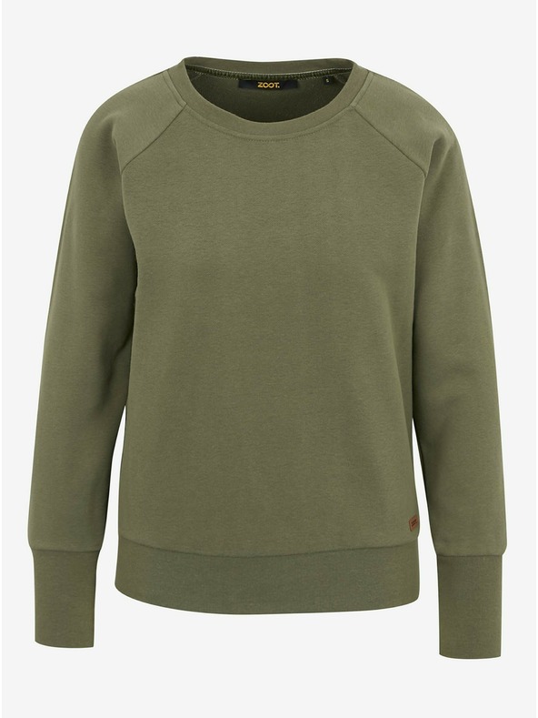 ZOOT.lab Khaki színű női alap pulóver ZOOT.lab Penelope női basic pulóver