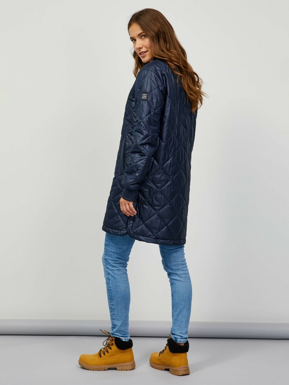Sam 73 Sötétkék női steppelt kabát Sam 73