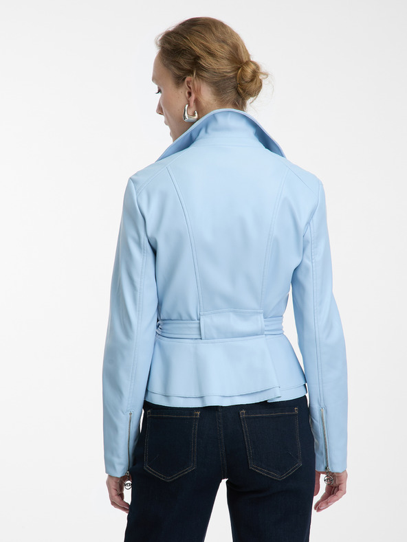 Orsay ORSAY világoskék női bőrdzseki
