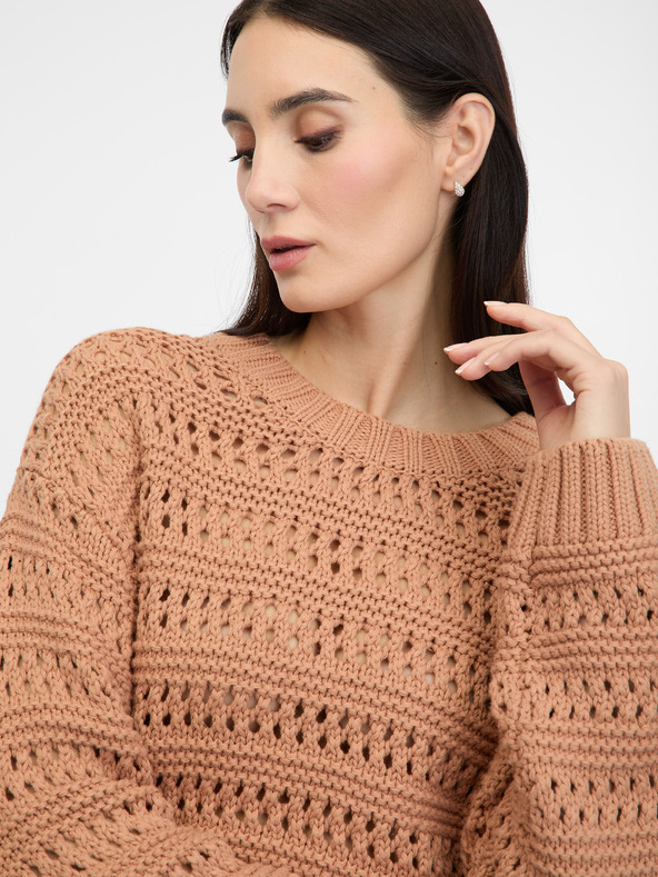 Orsay ORSAY világos barna női pulóver