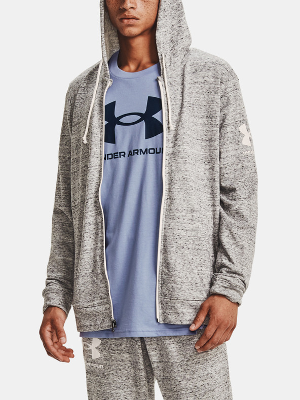 Under Armour Férfi felső Under Armour RIVAL TERRY FZ HD