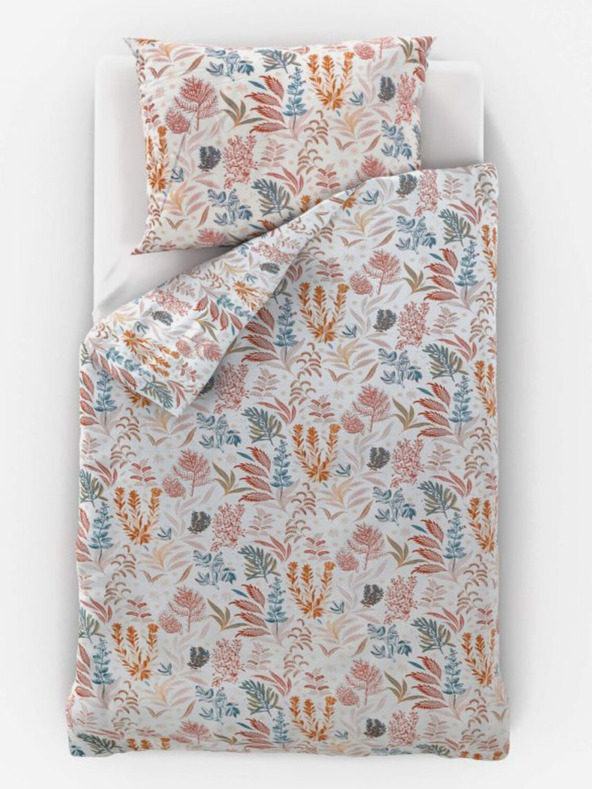 Kvalitex Szatén ágynemű Luxury Collection 140x200, 70x90cm Korallkert Kvalitex