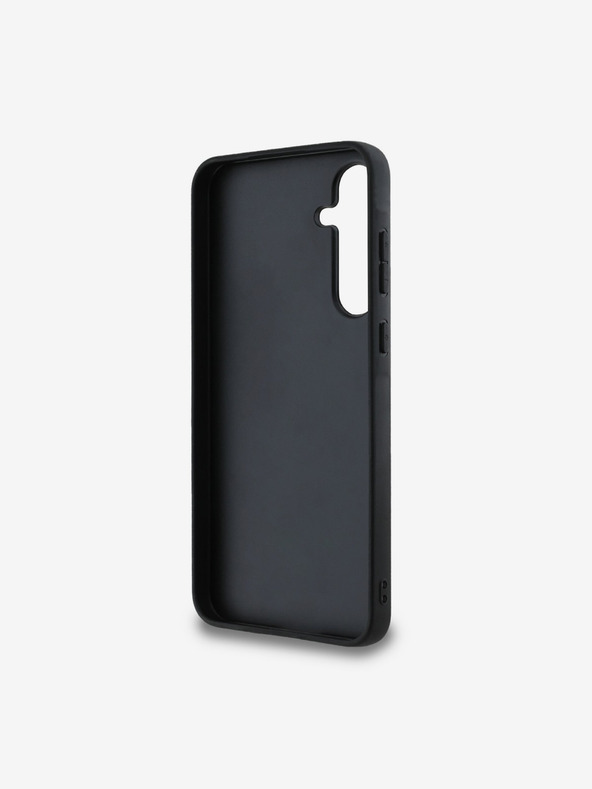 Guess Guess PU 4G Fém Logós Hátlap Samsung Galaxy A55 5G-hez Szürke