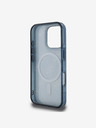 Guess Guess IML Farmer Hatású MagSafe Hátlap iPhone 16 Pro Max-hoz Sötétkék