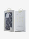 Guess Guess IML Farmer Hatású MagSafe Hátlap iPhone 16 Pro Max-hoz Sötétkék