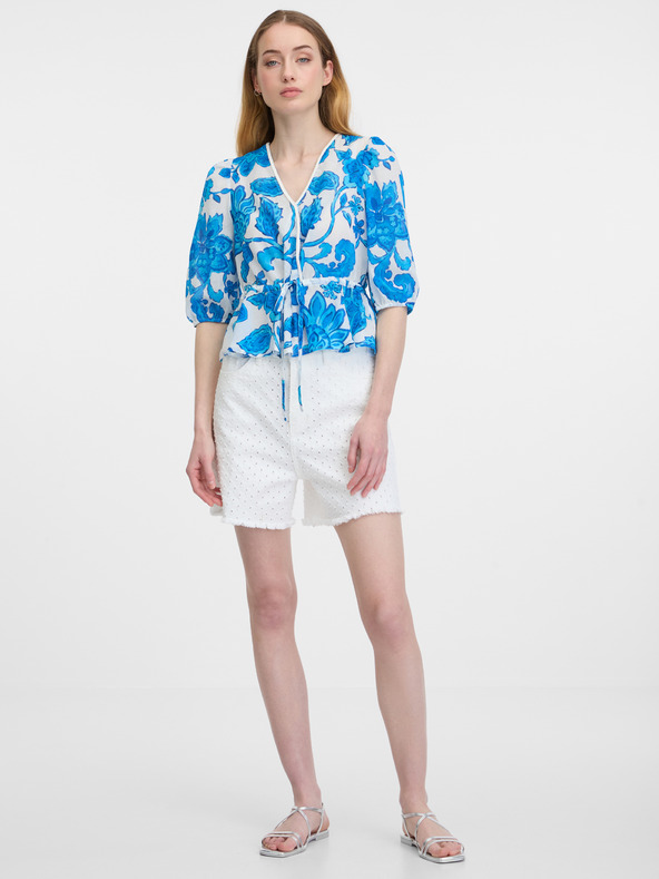 Orsay ORSAY kék mintás női blúz