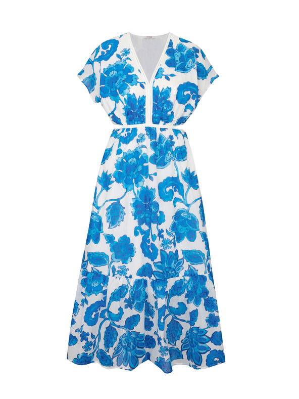 Orsay ORSAY kék női mintás ruha