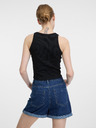 Orsay Fekete ORSAY női crop trikó