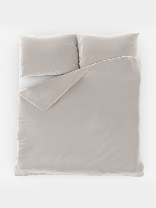 Kvalitex Luxury Collection szatén hosszabbított ágyneműhuzat 140x220, 70x90cm fehér