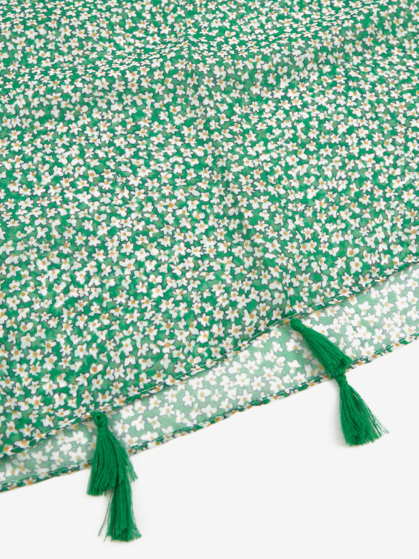 Orsay Zöld virágmintás kendő ORSAY