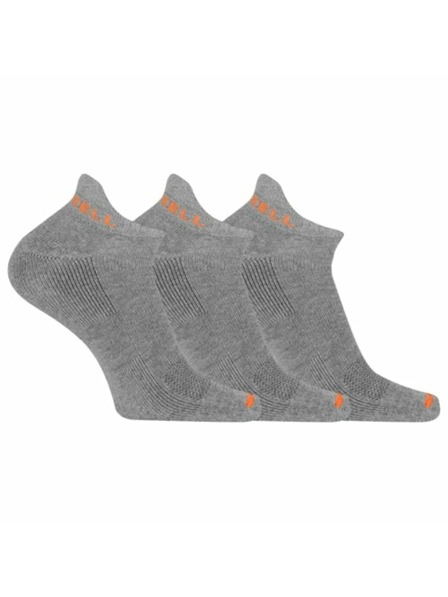 Merrell merrell zokni MEA33566T3B2 GRAYH PÁRNÁZOTT PAMUT ALACSONY VÁGÁSÚ TAB (3 csomag) szürke heather S/M MERRELL ZOKNI