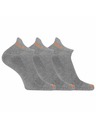 Merrell merrell zokni MEA33566T3B2 GRAYH PÁRNÁZOTT PAMUT ALACSONY VÁGÁSÚ TAB (3 csomag) szürke heather S/M MERRELL ZOKNI