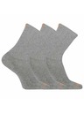 Merrell merrell zokni MEA33564C3B2 GRAYH PÁRNÁZOTT PAMUT CREW (3 csomag) szürke S/M MERRELL ZOKNI