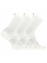 Merrell merrell zokni MEA33564C3B2 FEHÉR PÁRNÁZOTT PAMUT CREW (3 csomag) fehér S/M MERRELL ZOKNI
