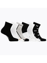 Merrell merrell zokni MEA33695Q6B2 BKAST ÚJRAHASZNOSÍTOTT PÁRNÁZOTT QUARTER (6 csomag) fekete vegyes S/M MERRELL ZOKNI