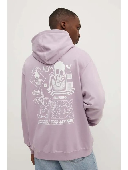 Vans Vans Crazy Eddy 66 Loose levendula pulóver - férfi