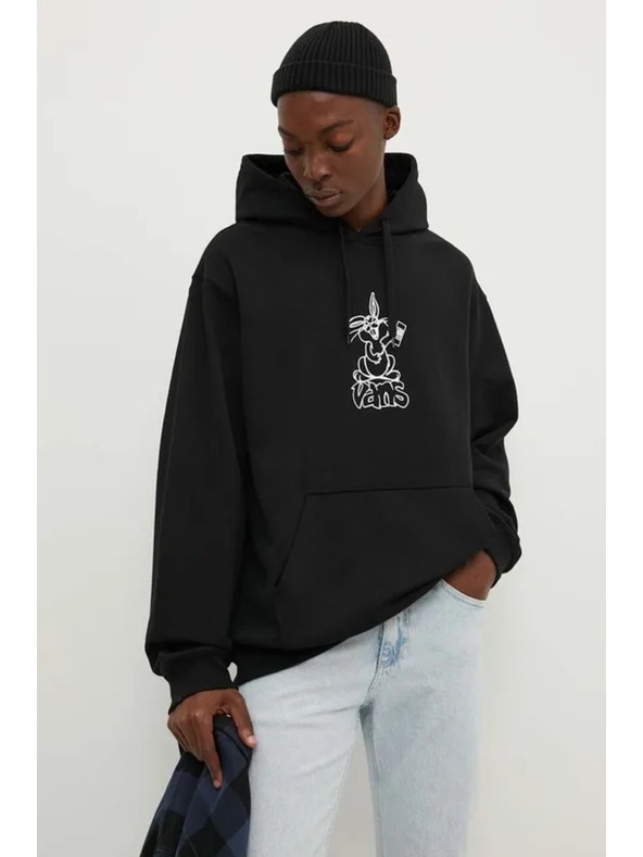 Vans Vans Crazy Eddy 66 Loose fekete pulóver - férfi