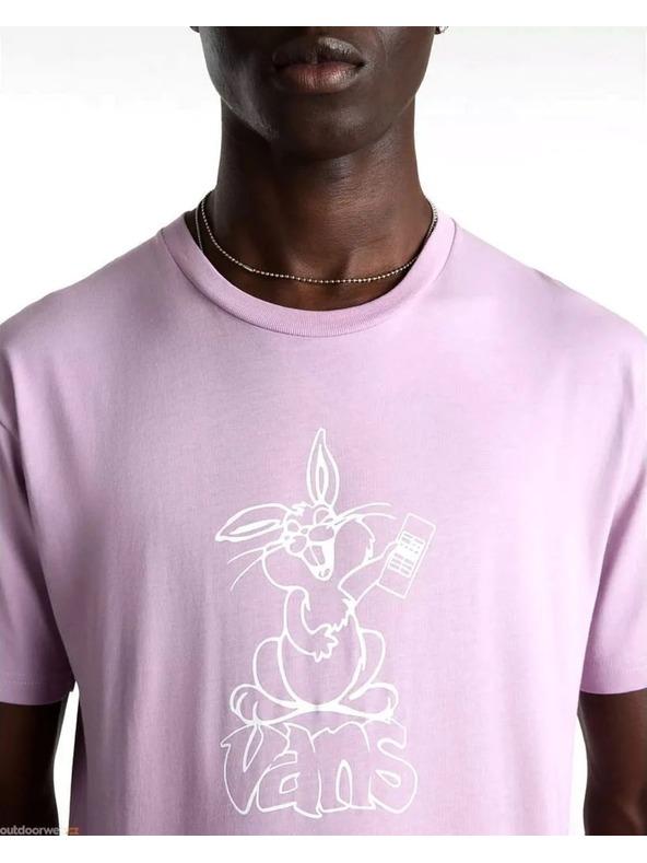 Vans Vans Crazy Eddy lila póló - férfi