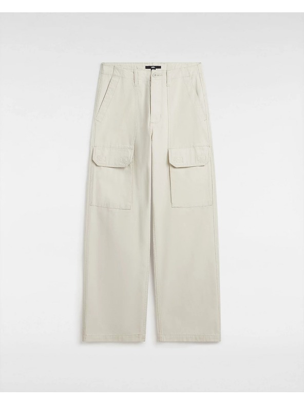 Vans Vans Arroyo WideLeg Cargo nadrág Turtledove - krémfehér női