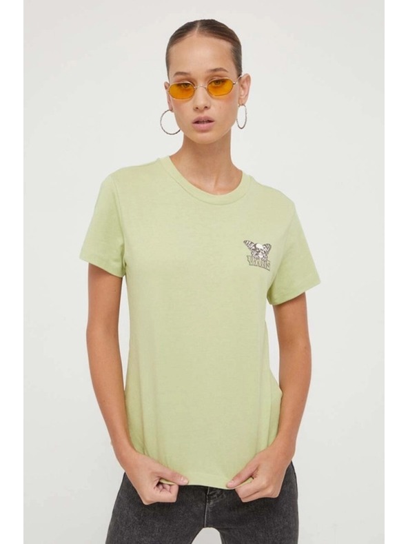 Vans Vans Skullfly zöld női póló