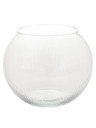 Casa de Engel Üveg tároló barázdákkal - gömb 19cm, 6/204