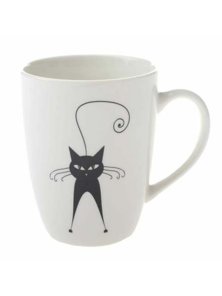 Casa de Engel Porcelán bögre macska mintával - 370ml, 12/36