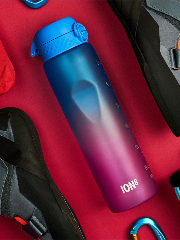 ION8 Kék-rózsaszín palack Ion8 Leak Proof Motivator (1000 ml)