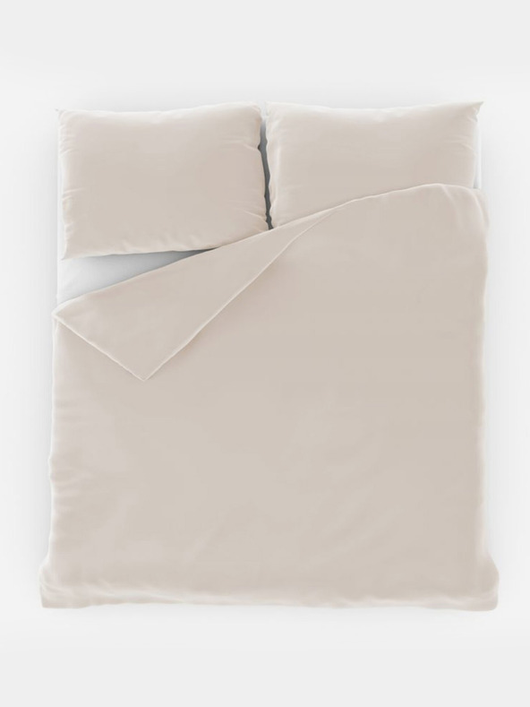 Kvalitex Egyszínű pamut francia ágynemű 200x200, 70x90 cm fehér