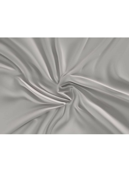 Kvalitex Luxury Collection szatén lepedő 220x200 cm világosszürke Kvalitex