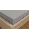 Kvalitex Luxury Collection szatén lepedő 220x200 cm világosszürke Kvalitex