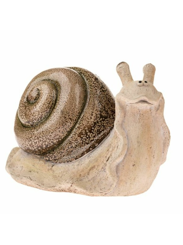 Casa de Engel Kerti dekorációs csiga - barna (magnézium), 0/4