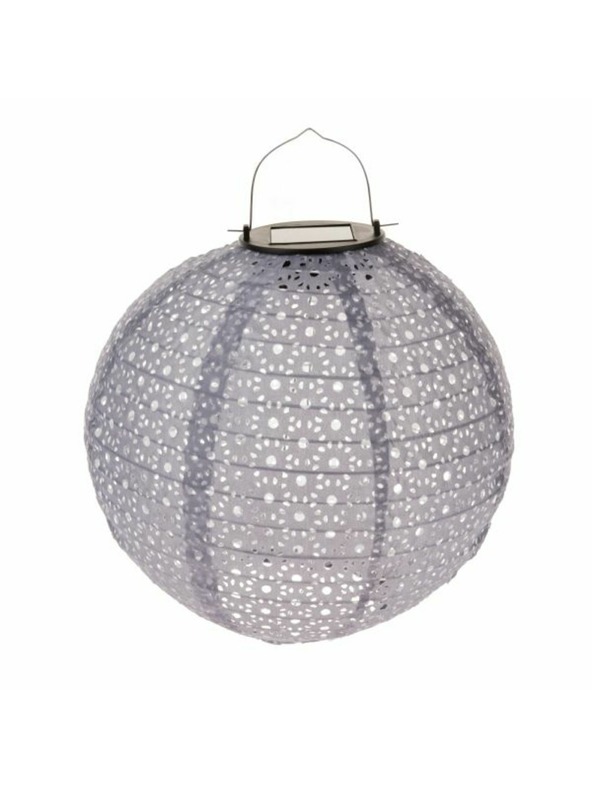 Casa de Engel Textil kerti lámpa napelemes LED fénnyel, 0/72