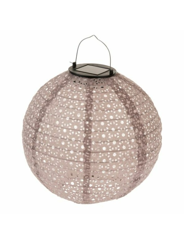 Casa de Engel Textil kerti lámpa napelemes LED fénnyel, 0/72